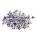 Manufacturer Rainbow Double Cap Rivet Round Domed Studs Fastener Snap Studs