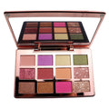 Custom 12 Colors Luminous& Matte& Metallic Eye Shadow Glitter Eyeshadow Palette Makeup
