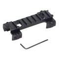 FOCUHUNTER Hunting Accessories Telescope Aluminium 8 Slots Riser Mount Tactical Gear Custom CNC Machining Parts Base Mount
