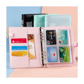 100 Days Envelope Savings Challenge A5 Binder Budget Planner Notebook Custom Budget 100 Envelopes to Save Money