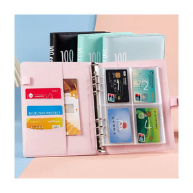 100 Days Envelope Savings Challenge A5 Binder Budget Planner Notebook Custom Budget 100 Envelopes to Save Money