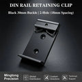 DIN35mm Rail Clip with Snap Hook Installation Guide Mounting Clip for Easy Buckle Fixing