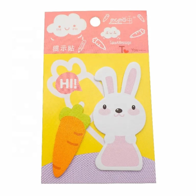 Wholesale 221 Rabbit and Fish Shape Sticky Notes with a Backer