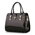 2023 New Fashion  PU Leather Handbag Bright Skin One Shoulder Oblique Large Capacity Women's Bag