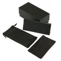 LBAshades Wholesale Fashion Sunglasses Box Leather Foldable Glasses Case Luxury Brand Sunglasses Packaging Box Set