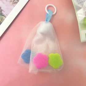 2023 SBELLE Foam Net Facial Cleanser PE Net for Facial Cleansing& Body Soap Net Bubble Foaming Mesh