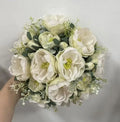 10Heads Flower Ball Wedding Centerpieces Arrangement Bouquet Party Bridal Shower Valentine Home Festival Table Vase Home Decor