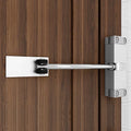 Adjustable Tension Automatic Door Closer Smooth Nylon Roller Security Spring Door Closer