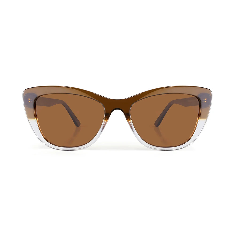 Benyi Classic Luxury Brand Cat Eye Sunglasses Custom logo Vintage Full Frame Sunglasses Design Quality Acetate Shades