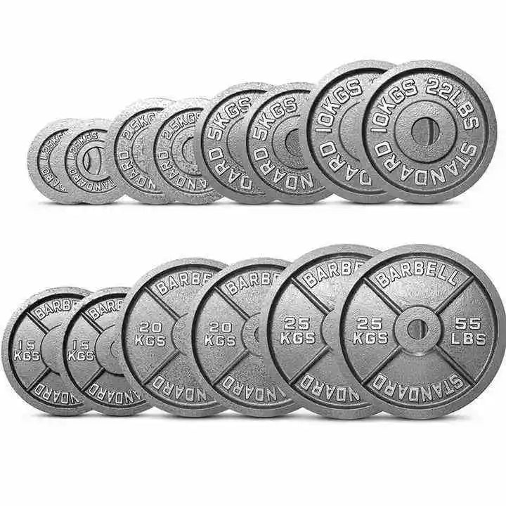 Wholesale Cast Iron Weight Plate for Fitness Gym 15kg Steel Weight Plate