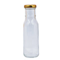 250ml 350ml 500ml Round Empty Beverage Hot Sauce Glass Bottle