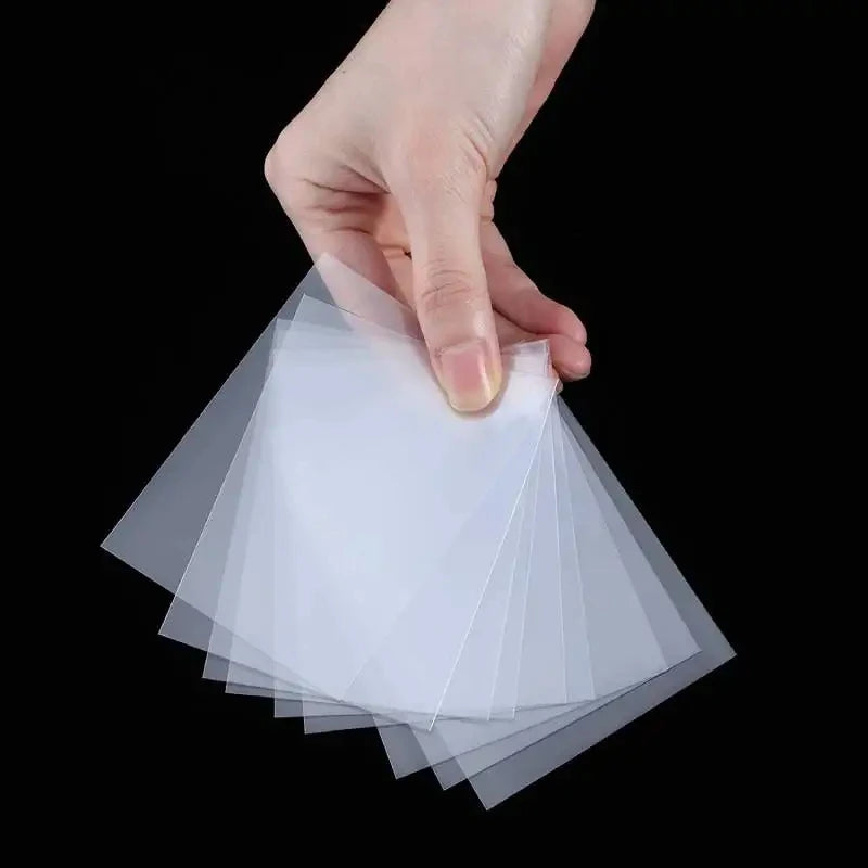 100Pcs Card Sleeves Trading Card Holder Waterproof Clear Card Holder Protectors