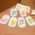 New Factory Wholesale 2Pcs/set Small Children's Resin Hairpin Hot Girls Candy Colors Cartoon Hair Accessories Ornament