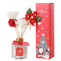 Wholesale Reed Diffuser Bottle Luxury Christmas Home Fragrance Oils Essential Luxury Christmas air Freshener Reed Diffuser Set