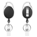 Oval Outdoor Solid Color Easy to Pull Pull Pull Device ID Buckle