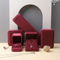 Mini Fancy Jewellery Box Ring Gift Box Wholesale Velvet Jewelry Box Jewelry Packaging Velvet Custom Packaging for Jewelry Box