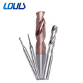 LOUIS Micro Diameter 0.2-12mm Decimal Point Tungsten Steel Bit Interval 0.05 Carbide Drill Bits for Machine Tools for Drilling