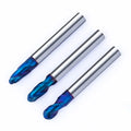 Hrc65 2f Cutting Tools End Mills Carbide Ball Nose End Mill