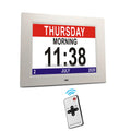 OEM Private Labeling 7 8 10 12 Inch Digital Desk Clock Calendar Electronic Movement Type for Dementia Alzheimer's People