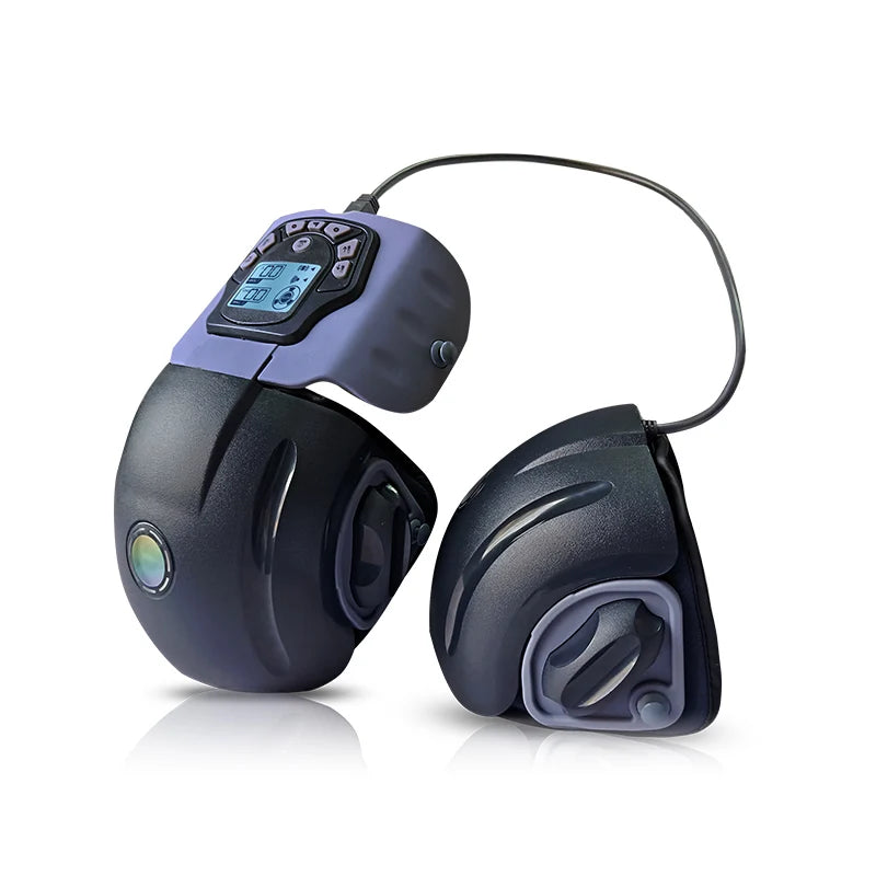 ALPHAY CE Approved Double Knee Massaging Heating EMS Care Device