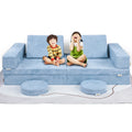 Popular Style 10pcs Per Set KIDS' Sofa High Density Foam Kids Play Sofa Couch Living Room Furniture for Children