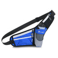 Multipurpose Sports Waist Bag with Bottle Holder Waterproof Shoulder Crossbody Chest Bag