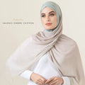 Zifeng OEM Stylish Turban Instant New Arrived Printed Gradient Chiffon Muslim Hijab