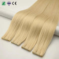 Manufacturing Factory Wholesale Prices Double Drawn No Return Hair Top Quality Raw Virgin Russian Hair Flat Weft Hair Extensions