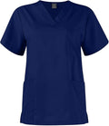 72% Recycled Polyester 23% Viscose 5% Spandex Customized Women Multi Sleeve Front Scrub Jacket Nurse Work Hospital Uniform