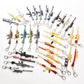 Wholesale Custom Gift Mini Gun Model Metal Craft Promotional Keychains 98k AWM Gun Keychain weapon Keychain