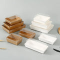 Oilproof Hotdog Packaging Box Plastic Swiss Roll Cake Box White Baking Box