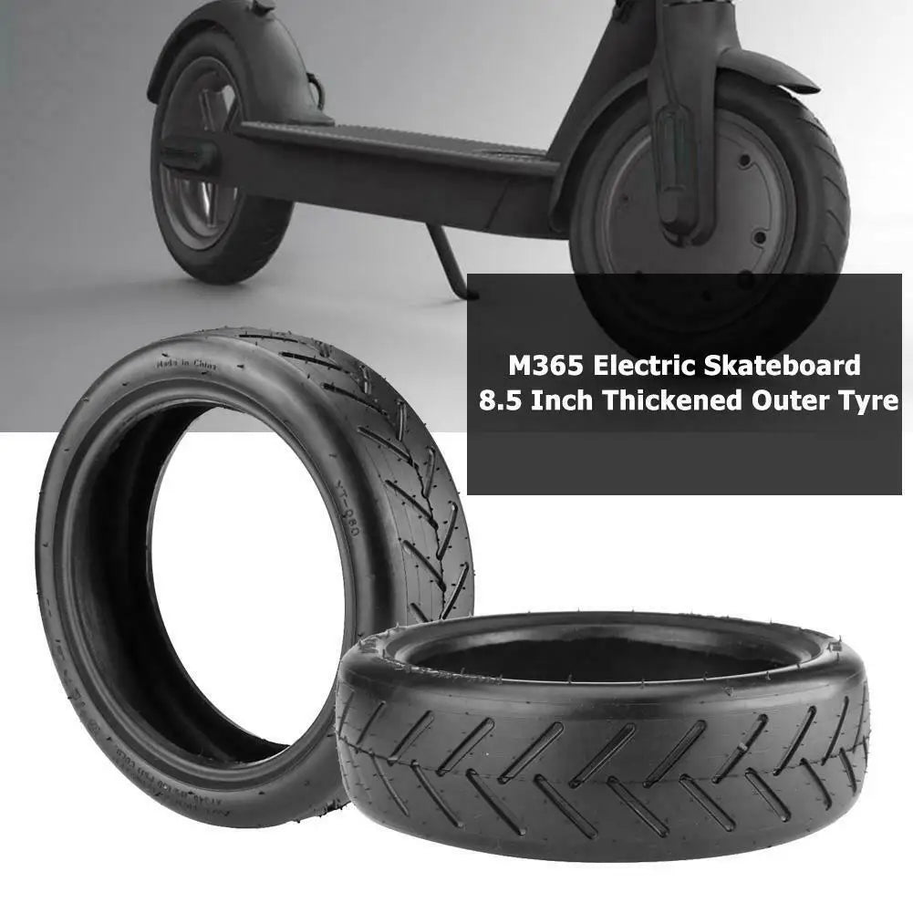 New Image EU Warehouse M365 Pro2 1S Electric Scooter 8.5 Inch Outer Tire with Antiskid Wheel Hollow Tyre 8 1/2x2 Scooter Cord