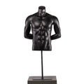 Muscular Male Torso Half-Body Mannequin Without Head