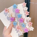 Wholesale 2CM Mini Cute Acrylic Hair Claw Clip Kids Wedding Hair Accessories for Girls