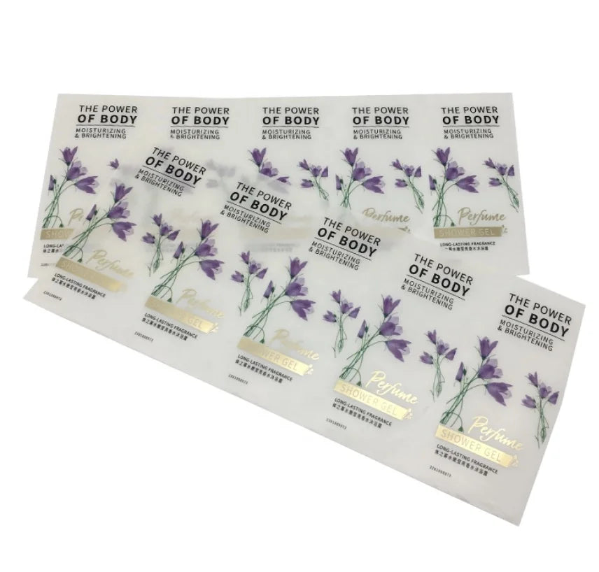 Adhesive Waterproof Anti-counterfeit PP Synthetic Paper Permanent Strong Adhesive ISO9001 ROHS Certified Labels Packaging