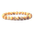 Luxury Custom logo 8mm Gold Bali Bead Mens Natural Stone Premium Red Green pink tiger Eye Bracelet