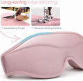 Custom Logo 3D Contoured Luxury Memory Foam Elastic Sleep Mask Multicolored Stereo Shade Cover Comfortable Eye Mask