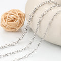 Wholesale Jewelry Accessories for Women Men Stainless Steel Chains for DIY Necklace and Bracelet Knot Square Links Chains