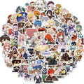 100Pcs New Genshin Impact Cartoon Characters Graffiti Stickers for Car Laptop Bottle Vinyl Mixed Anime Sticker