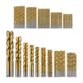 CHENGZHEN M42 HSS High Speed Drill Bit Set 1.0mm-13mm Titanium Coated for Masonry Wood Drilling CNC Power Tools 3-Year Warranty
