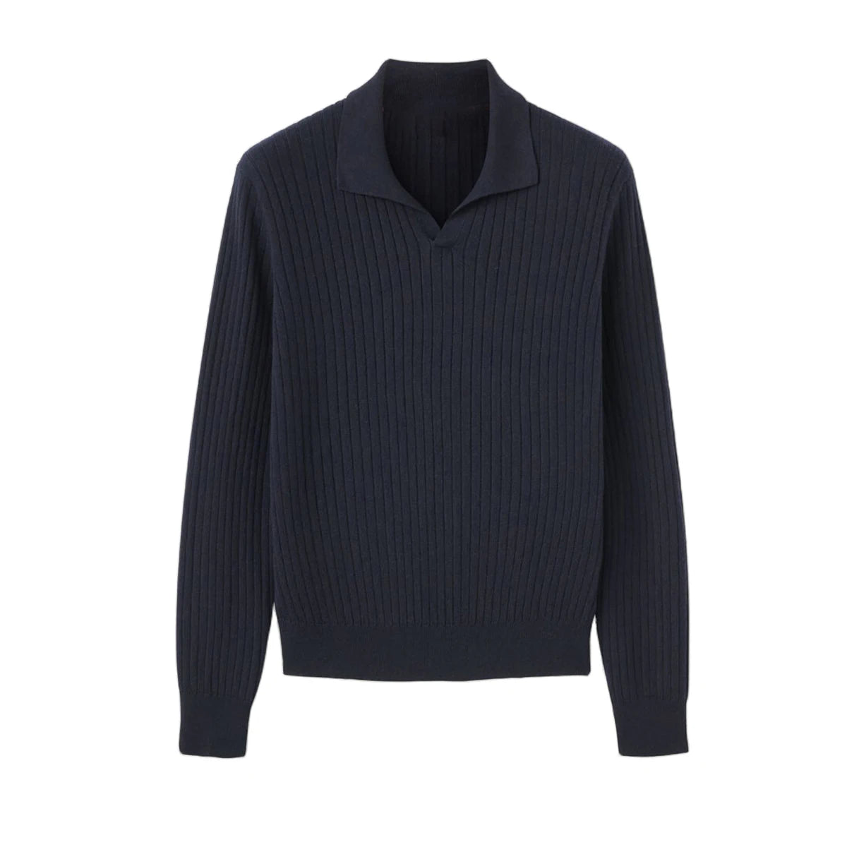 V Neck Knitted Shirt Male Jumpers Sweatshirts Manufacturers Custom Men Vintage Wool Cashmere Polo Pullover Knit Knitwear Sweater