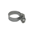 W2 Artein Galvanized Steel Pipe Clamp Ø 12-22 T Swivel Clamp with 20mm Band Width Polished Finish for Tightening