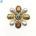 Fashion Luxury CC GG Double G C Brand Jewelry Designer Brooch Pin Broaches Broches Exaggerated Inspired Women Jewel