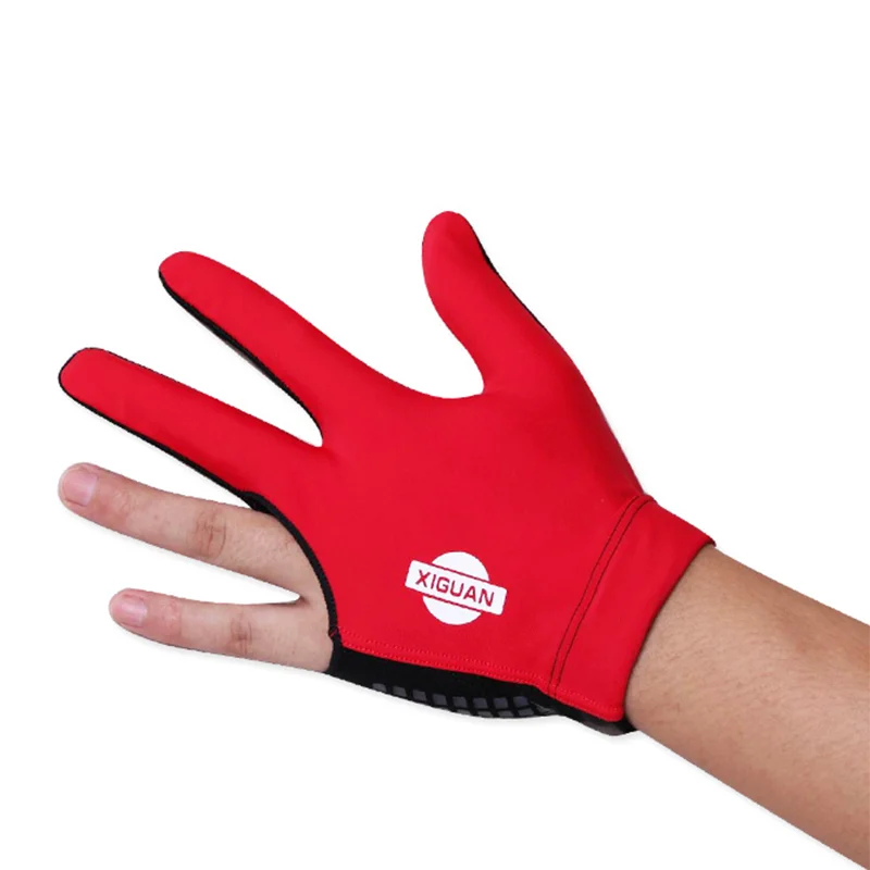 Professional 3 Fingers Snooker Pool Billiard Glove Economic Price With Right/Left Hand