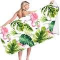 Wholesale Custom Extra Large Colorful Compressed Antimicrobial Eco-Friendly Microfiber Beach Towel