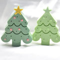 HY 3D Christmas Tree Aromatherapy Gypsum Candle Molds Gingerbread Man Handmade Candle Baking Tools Silicone Mold for Chocolate