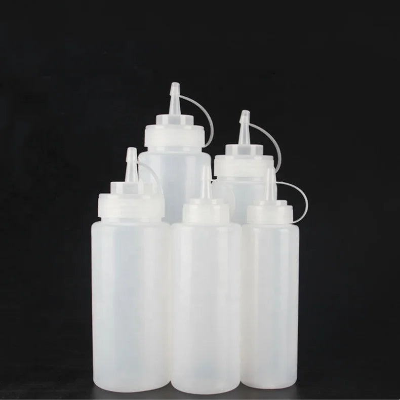 Food Grade 8oz 12oz 15oz 16oz 22oz BBQ Chill Ketchup Squeeze Bottle Plastic Sauce Dispense Squeeze Bottle