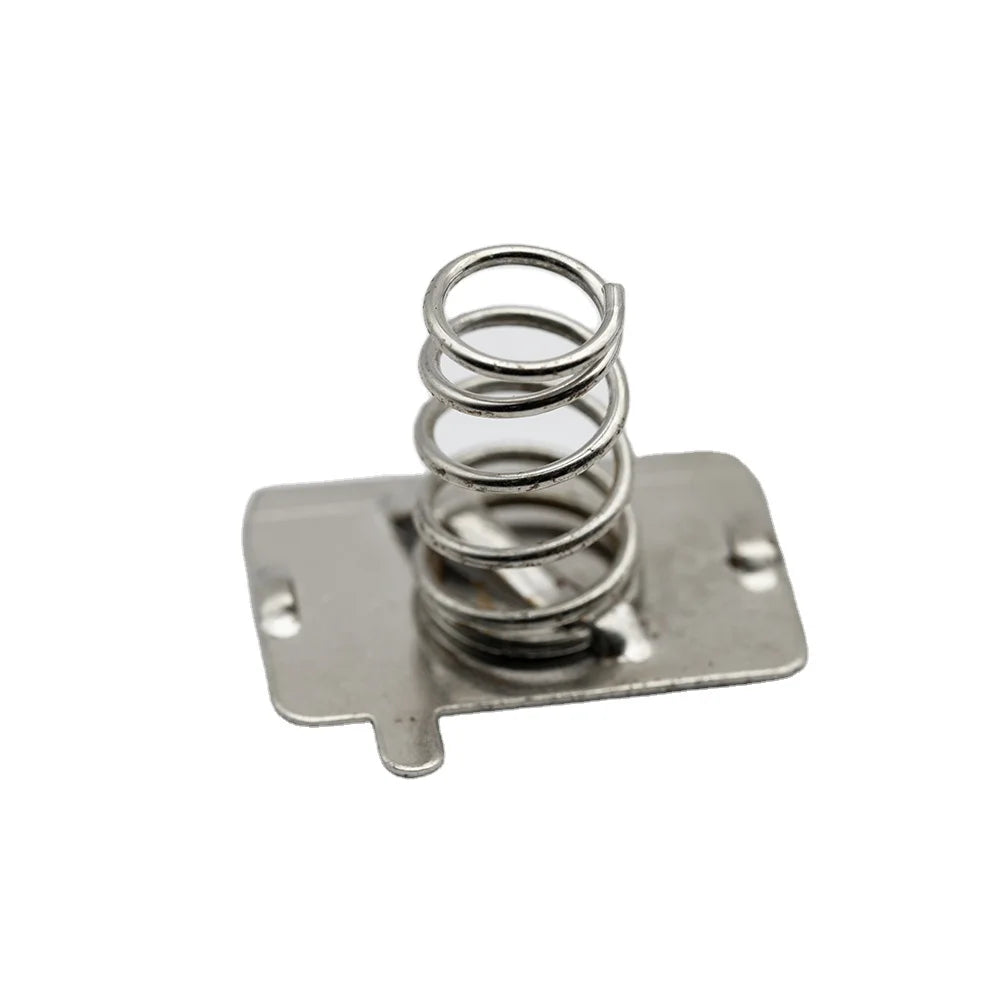 Stainless Steel Decorative Sheet Metal Fabrication Stamping Parts Battery Shrapnel Spring Industrial Use Customized Color OEM