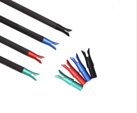 Linkboy Archery Aluminum Alloy Insert Arrow Nocks Fit for ID6.2mm Arrow Shaft Shooting Accessories