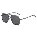 DYD8692 Best Al-Mg Alloy Big Black Frame Polarized Sunglasses for Men